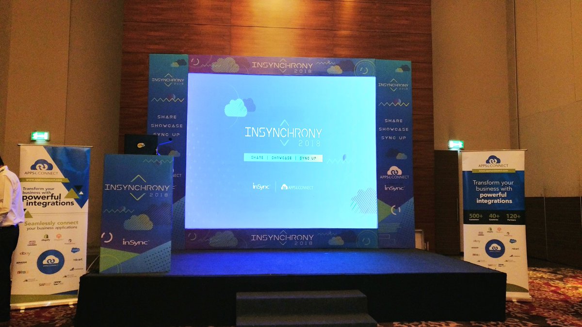 logzhere's tweet image. Lets share, showcase and sync up 🤘
#insynchrony18 #appseconnect #annualsummit