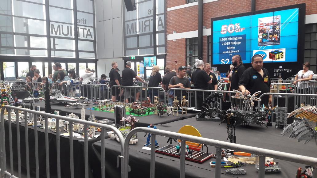 Come down to Hamilton Lego Fan Expo at the Atrium @WintecNZ tomorrow 9-5pm - Lego displays, storm troopers, Emmet and Lego deals to be had! <a href="/HamiltonCentral/">Hamilton Central</a>