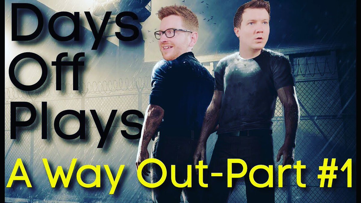 daysofftweets's tweet photo. Here it is, the prison break co-op game that was pretty much meant for "the dynamic duo" (yeah, Phil called us that...). #DaysOffPlays  @AWayOutTheGame Part 1 [first 30 minutes] https://t.co/xX9zvthmdE #youtubegaming #game #youtubers #multiplayer https://t.co/xKUWe0auBv