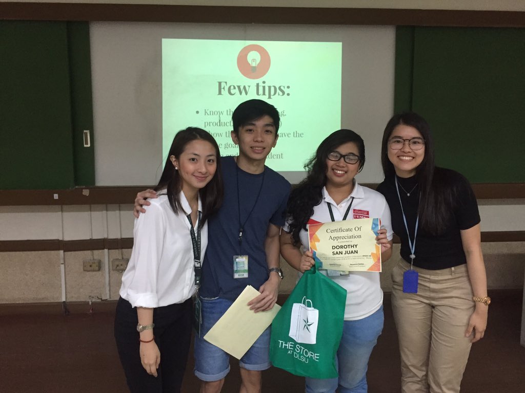 BLAZE2017_'s tweet photo. On today's SPEED HR! Representatives of Coca Cola FEMSA Philippines, Zalora Philippines, and Rockwell Land Corporation had a talk regarding their company's internship / job opportunities! 💕 https://t.co/TSADrlGQS8