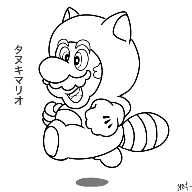 最も人気のある イラスト スーパー マリオ マリオ ぬりえ 最高の画像新しい壁紙ihd