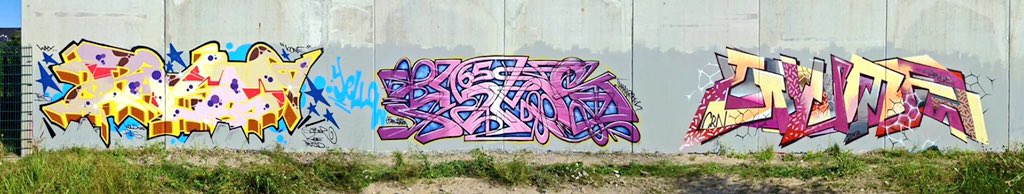 GinoAlpa's tweet photo. #HEAKS #YoWUTE & #RISM 65ers #Graffiti #Trueschool Berlin 2017🔥 https://t.co/mOnruV4Mui