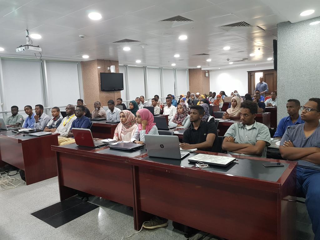 SudanNOG's tweet image. Our class is full 😊 
Our Participants are excited to know about #Linux 
#SdNOG_Workshops #Unix_Boot_Camp