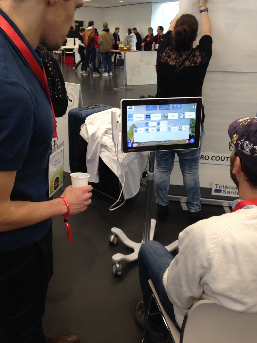 On découvre l'#hôpitaldufutur aujourd'hui au <a href="/TEDxRennes/">TEDxRennes</a> avec @TelecomSante #e-santé #santédigitale