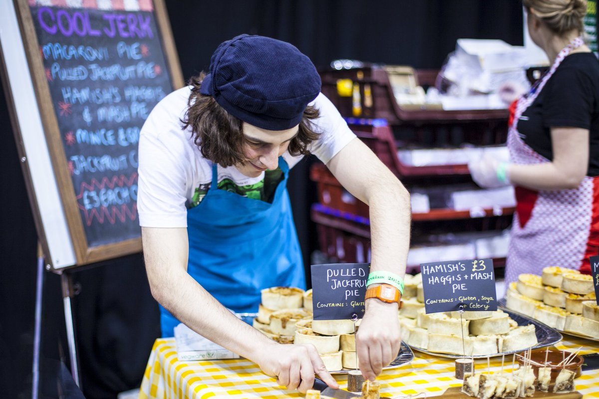 Some amazing pies will be with us at the Europa Hotel tomorrow coming from Glasgow <a href="/CoolJerkVegan/">Cool Jerk</a>