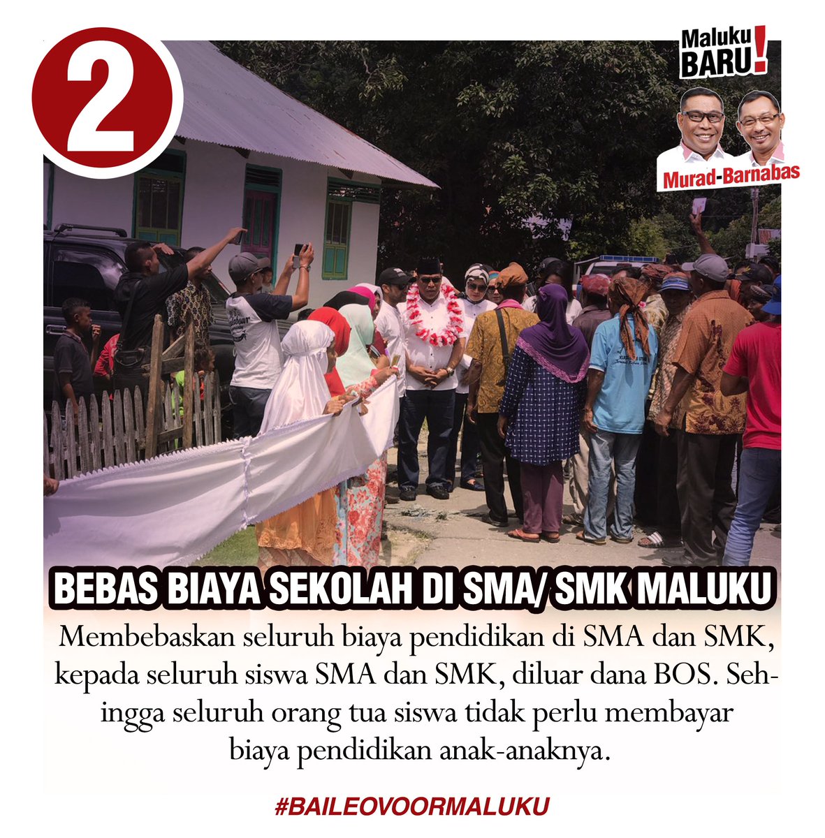 VeronBarend's tweet photo. #SalamIndonesiaHebat #BaileoBenahiMaluku #BersatuDalamKeberagaman 
@BapakMaluku
@UNIDAR https://t.co/VQ6z3SOh0G