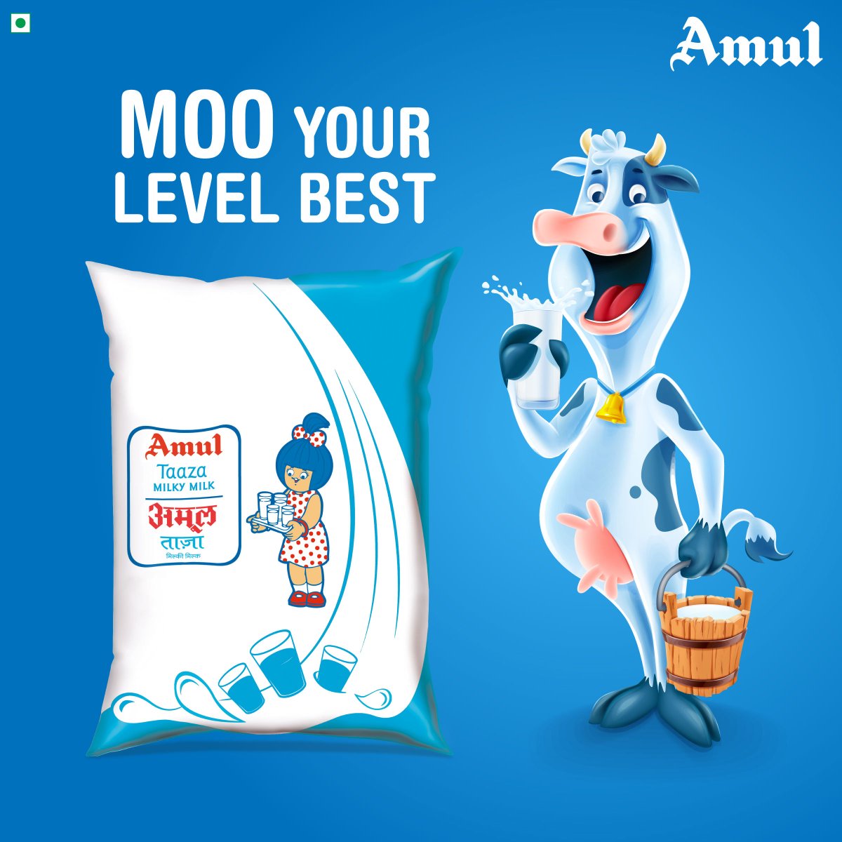 This #WorldHealthDay treat yourself to a fresh glass of #Amul #milk #WorldHealthDay2018