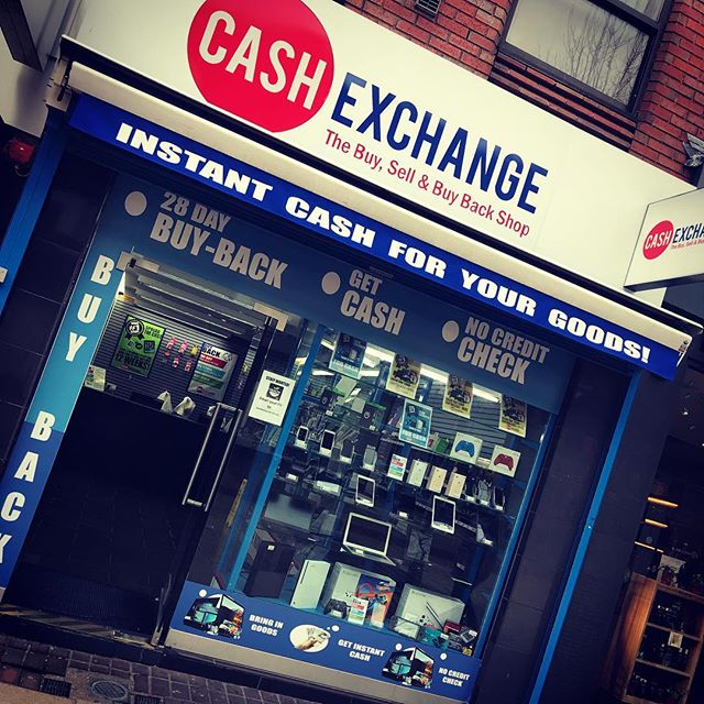 New &amp; Improved shop front! #CashExchange #Shopfront #Buyback #Trade #Exchange #Bexleyheath