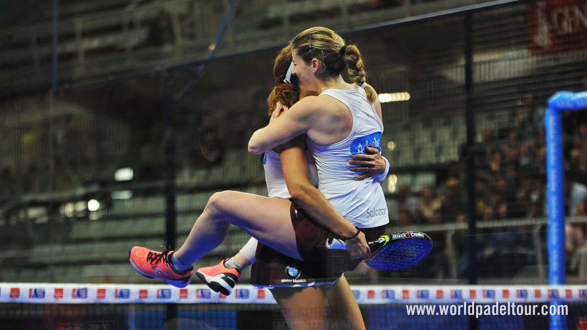 MasPadelX3's tweet photo. Las maestras se vengan. Vecen a las campeonas del Master de Catalunya. @martamarreromar y @AleeeeSalazar 6-2 6-4 @gemmatriay y @luciasainzp #WPTAlicanteOpen https://t.co/9gqJFg070s