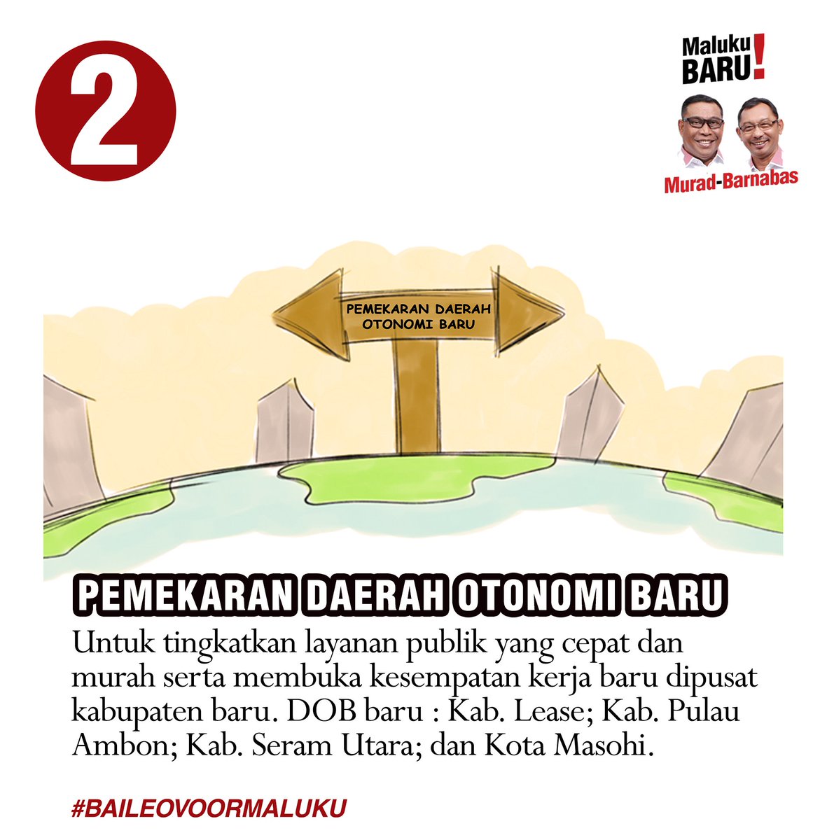 matdoan23's tweet photo. #MuradAbasPilhanRakyat #BaileoItuMaluku 
#BaileoBersih 

Membuka akses luas utk penciptaan lapangan kerja dn menekan angka pengangguran. Bersama Baileo kita wujudkan Keadilan utk Rakyt maluku..

@DPP_TMP @BPPemiluPDIP @siwalima @SurgaMaluku @BeritaMaluku https://t.co/MGHFaEhMnE