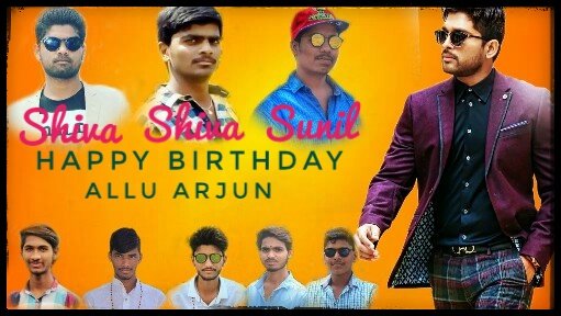 Advance happy birthday  Allu Arjun 