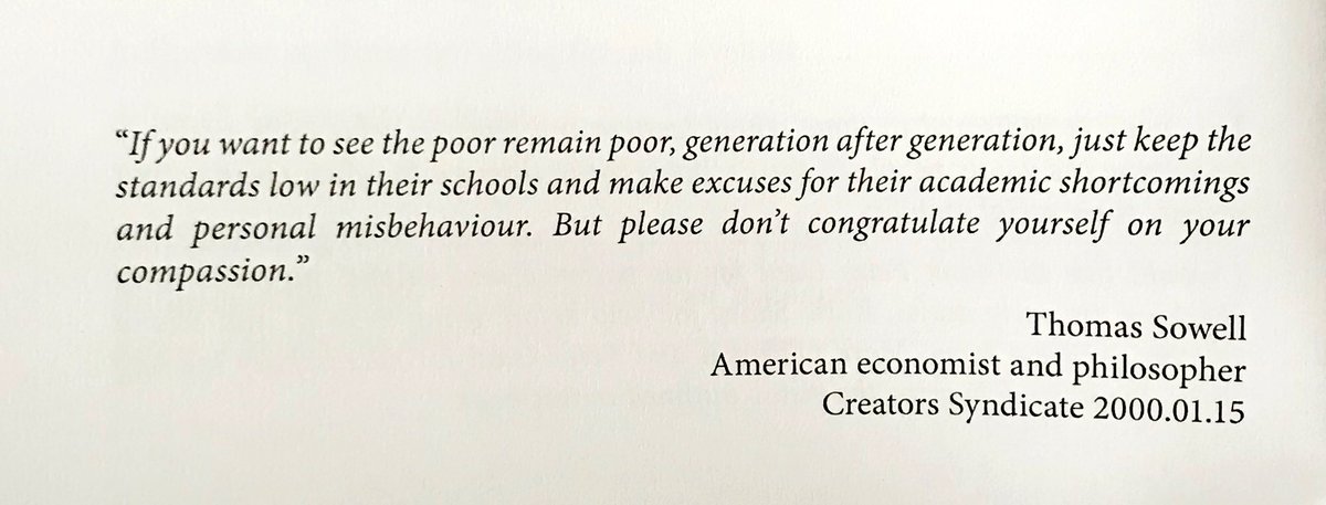 RealGeoffBarton's tweet photo. On education and the poor: this is the epigraph to @Iainrhall’s fascinating new account of US charter schools, ‘Glass Ceilings’ https://t.co/ZMEAE26c03