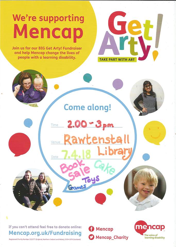 ArtypartyR's tweet photo. So excitited today for our workshop with fabulous guests @mindsetandme AND our little #GetArty! fundraiser at 2pm for @mencap_charity where we'll be having a book & toy sale, cakes and games. See you later! :D
#Rossendale #ArtyFun #KeepItLocal https://t.co/9pIFANSUf6