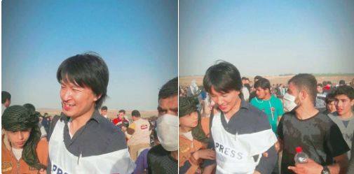 MeldjaAltair's tweet photo. @BFMTV Les journaliste sont visés par les pseudos soldats Pampers, même la presse chinoise s'est faite tirer dessus. Saleté de sioniste de merde, poison de l'humanité. https://t.co/HZgyJ2G0DD