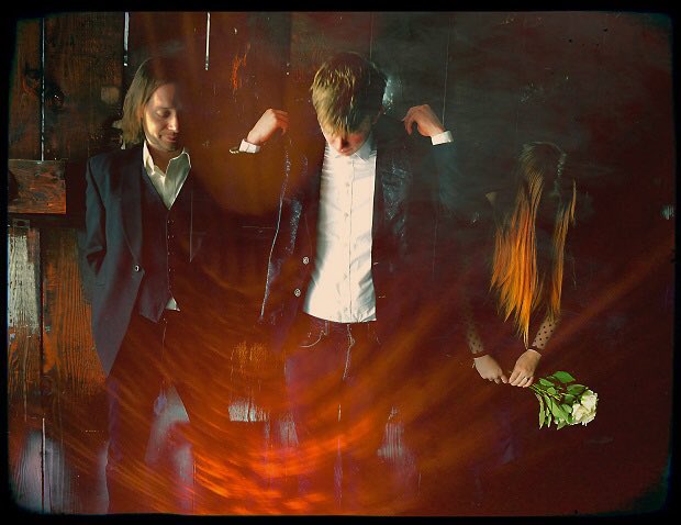 weekinpop's tweet photo. Premiere | @GhostelBand discusses the new single "Tramp" ft. @giantdrag's Annie Hardy, plus words published in @ImposeMagazine. https://t.co/PkyFHfwcs3 https://t.co/KWIJplKuLz