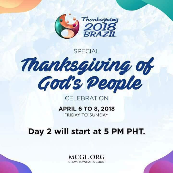 jpfaustino37's tweet photo. Thanksgiving of God’s People ❤️   Day 2. https://t.co/nlfEyZ9xzd
