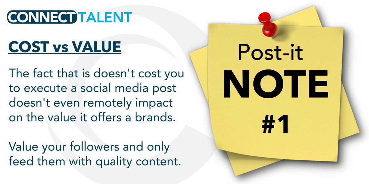 ConnectTalentSA's tweet photo. The fact that is doesn’t cost an influencer to execute a social media post doesn’t even remotely impact on the value it offers a brand. Influencers on need to value their followers and only feed them with valuable content. #media4southafrica #InfluencerMarketing #talentsa https://t.co/uVi7gtrayB