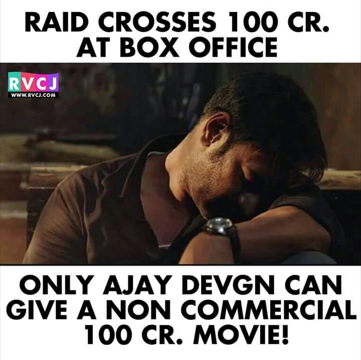 MGYogeshMane's tweet photo. @ajaydevgn @Ileana_Official @RaidTheFilm @TeamAjayDevgn
#Hit
#SuperHitRaid
#Raid #BoxOffice
#Congratulastion https://t.co/BeykEbqMfr