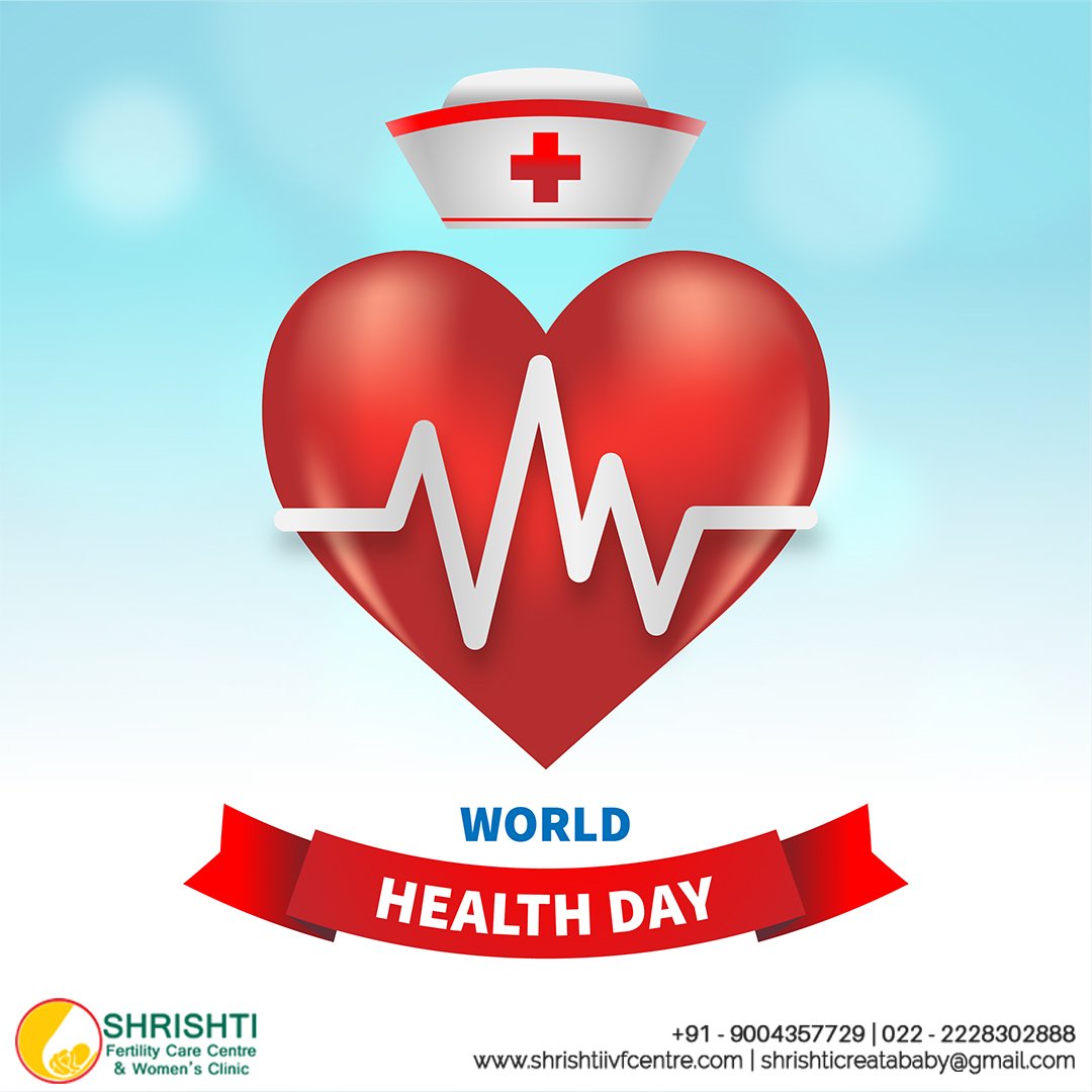 shrishtiivf's tweet photo. The greatest gift you can give your family and the world is the Healthy you.
@shrishtiivf wishes you all a very healthy #WorldHealthDay

Visit us at https://t.co/mMmUauxazu !!!

#WorldHealthDay2018 #7thapril #health #ivfcenter #shrishtiivf https://t.co/mMSJCRfPTa