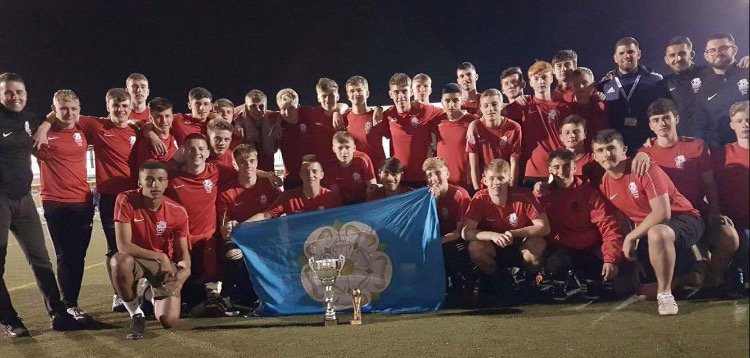barnsleysport's tweet photo. It has been an amazing week, with a bit more luck we may have won it. Unbelievably proud of the boys and their performances. Undefeated throughout the tournament, however missing out on the final due to a penalty shootout. However walking away finishing 3rd and a trophy. https://t.co/Z8pcpGxFWM