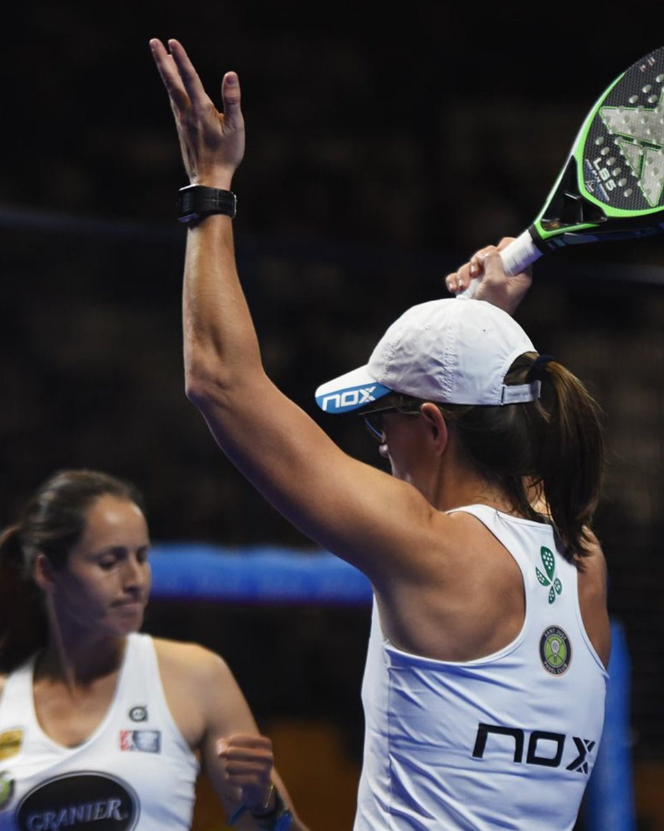 MasPadelX3's tweet photo. Las campeonas del último Master entran fuertes también en semis, con remontada. @gemmatriay y @luciasainzp VS @v_iglesias94 y @terenavarrolb 4-6 6-4 6-2 #WPTAlicanteOpen https://t.co/k0WMhdXpuI