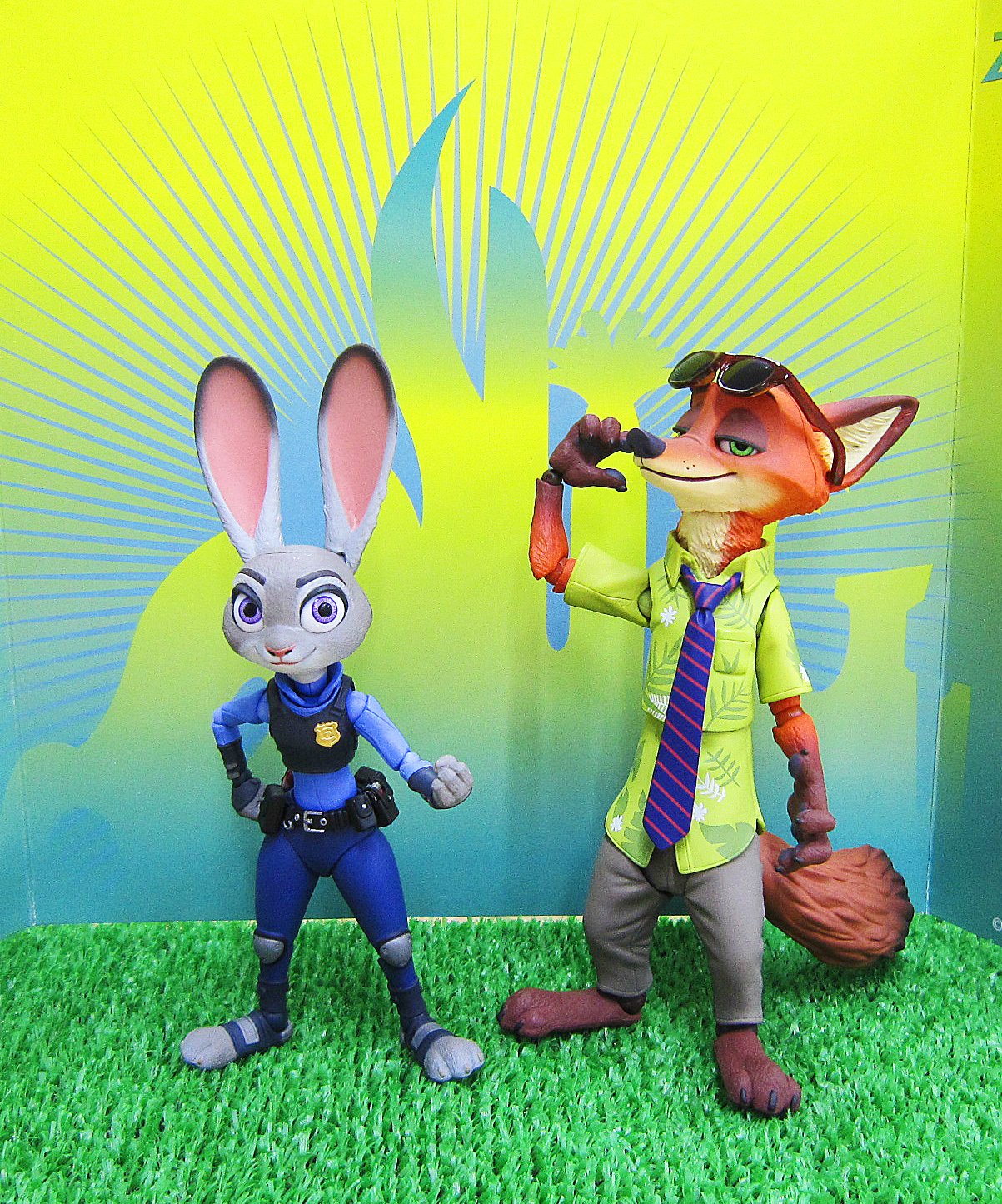 ディズニー】ズートピア ニック 海洋堂 ムービーリボ ズートピア