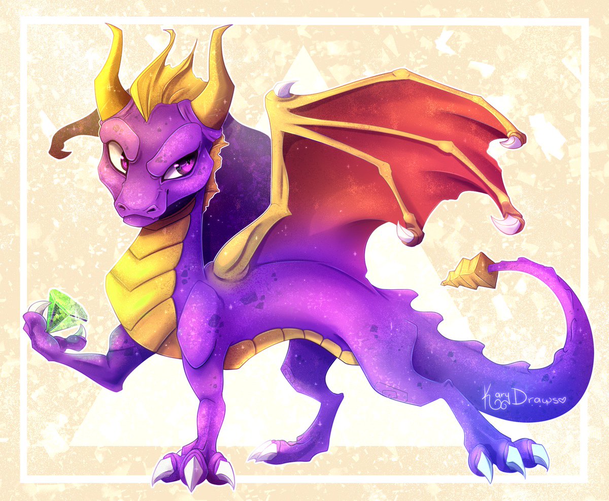 KaryDraws's tweet image. ✨💎💜Spyro💜💎✨

#SpyroTheDragon #Spyro #SpyroRemastered  #FanArtFriday