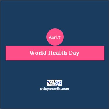 CALSYS_'s tweet photo. STAY HAPPY, STAY HEALTHY 😊💪
#WORLDHEALTHDAY #CALSYS #CALSYSCOMMUNICATION https://t.co/f723HlwkYf