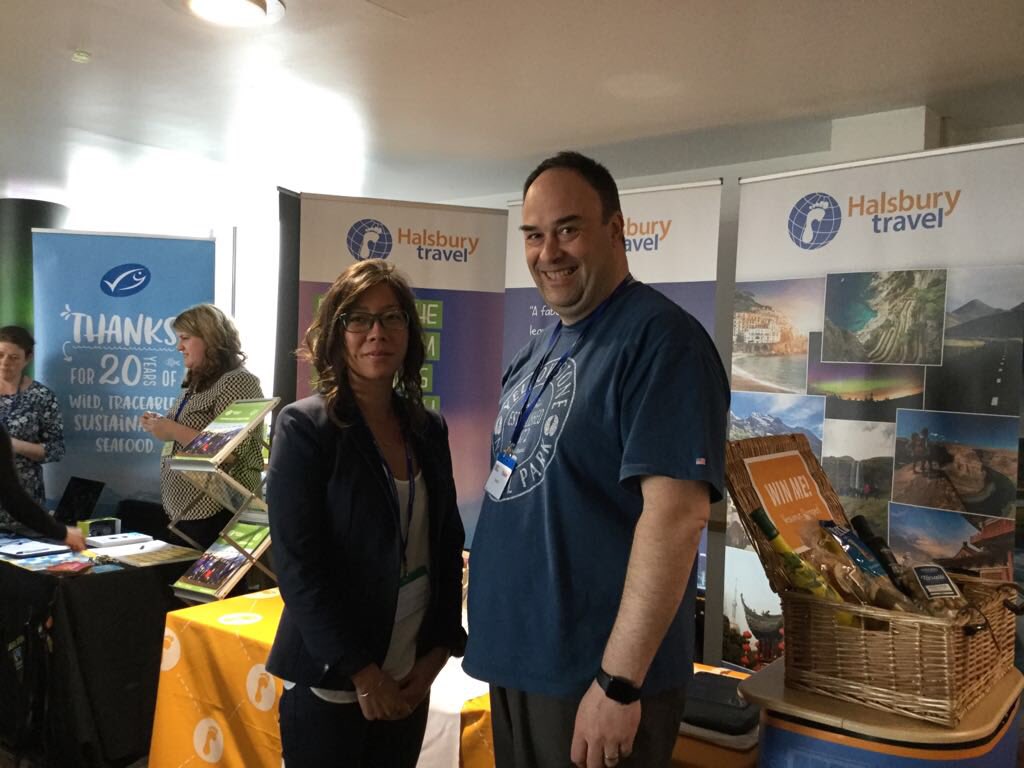 Fab to bump into Mr Hamilton at #GAConf18! He’s travelled with us many times and is taking a group to Naples and Sicily this summer! We’re looking forward to meeting many more of you today too, so please do swing by stand 25 to say hello! 👋