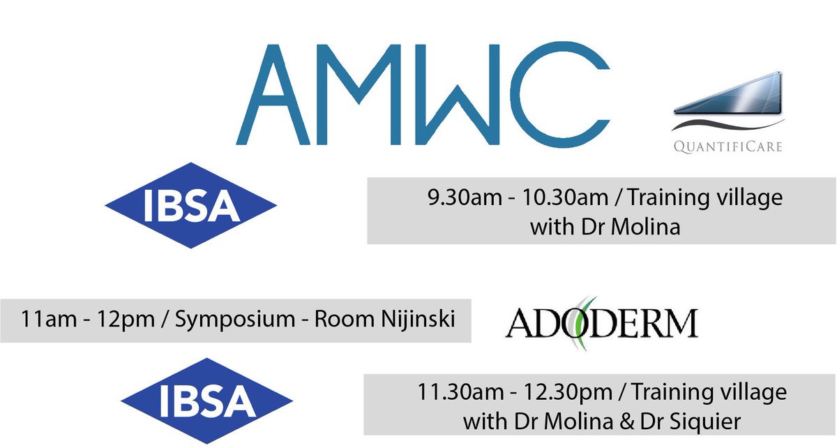AMWC 2018: Last day and last chance to go back home with your own 3D LifeViz® ! Come by booth #F6 and grab your chance and don't miss us in demos !