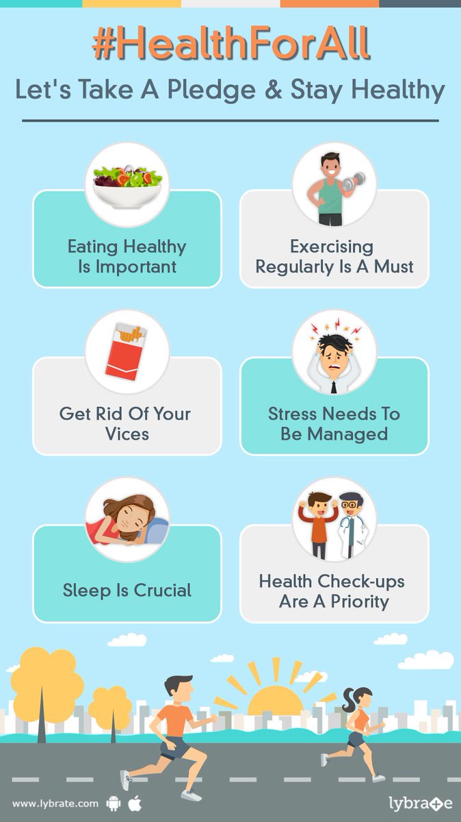 #HealthForAll - Let's Take A Pledge &amp; Stay Healthy

Click here to know more: bit.ly/2q8CFAg
SHARE widely and TAG your family/friends here.
#WorldHealthDay
#WorldHealthDay2018