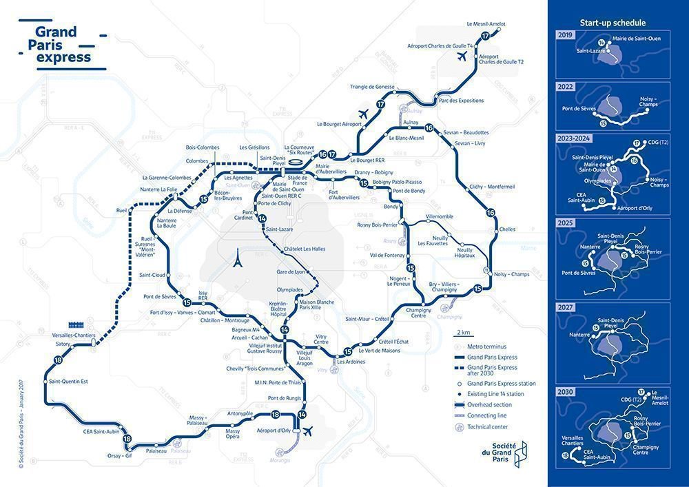 TheB1M's tweet photo. The Grand Paris Express is “Europe’s largest #infrastructure project” - https://t.co/ErYhmqcECl #construction https://t.co/6n7XpDiZFk