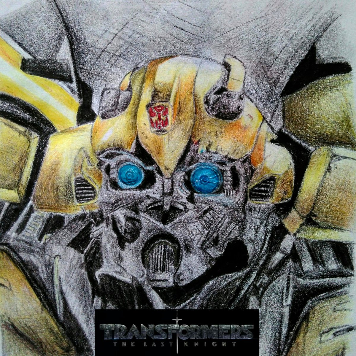 hilmikutluart's tweet photo. @transformers 5 The Last Knight A super pro for work and @FaberCastell Albrigdt Dürer and polychromos. #drawing #transformers #illusstration #sketchbook https://t.co/2bELRoUQLW