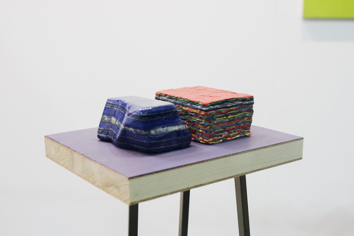 miartMilano's tweet photo. #Preview #EstablishedContemporary
#OttoZoo will present #MariaMorganti.
Image: Maria Morganti, Stratificazione con lapislazzulo (blu e rosso) “... la materia qui è infatti così densa...”, 2013. Photo: Luca Vianello. Courtesy: Otto Zoo, Milan
#OttoZoo #miart2018 https://t.co/vwFV96BXDH