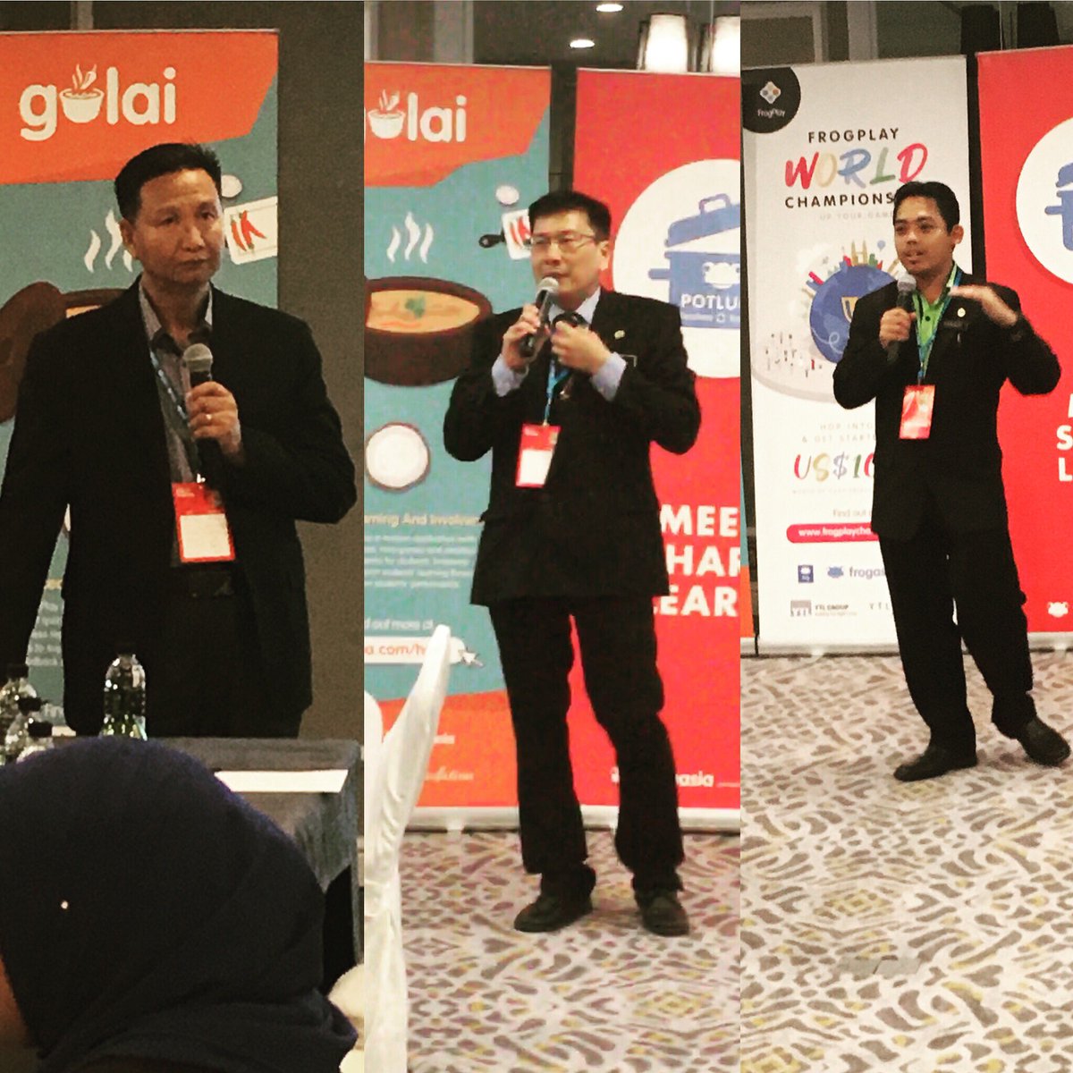 FrogAsia's tweet photo. Workshop 2 are Meet, Share & Learn sessions delivered by teachers for teachers. Today we welcome Cikgu @saifulnizancheismail , Cikgu Jackson Siga & Cikgu @wenbengheng to share their experiences w #FrogVLE #leapsofknowledge https://t.co/FmkGlghrlb