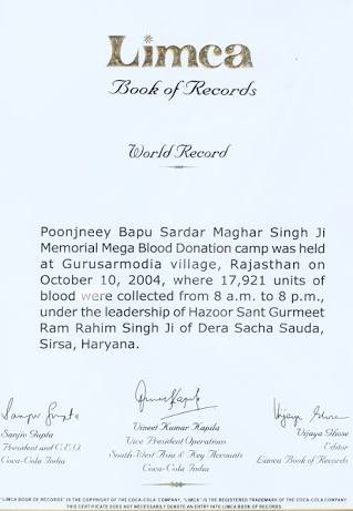 rameshchahal's tweet photo. 133 humanitarian welfare works are going on under Saint Dr @Gurmeetramrahim Ji's continuous supervision, in India and abroad.
@CNN @WHO
#SaintMSG_CaresForOurHealth
#WorldHealthDay https://t.co/Unx5tKs9JF