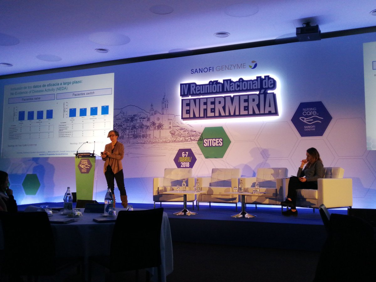 miguel_arag's tweet photo. Dra. Àngela Vidal-Jordana del @cemcat_em nos habla de las novedades en el manejo del paciente con #EsclerosisMúltiple tratado #NursingCare18 @EM_OnetoOne_ES @AnaDuroam @anaiegea @PilarHerraiz3 @carmensr7 @PicaMarta @RoblesMangel @Juditdi @Anallf19 @majilo66 https://t.co/IvVHeh3vuu