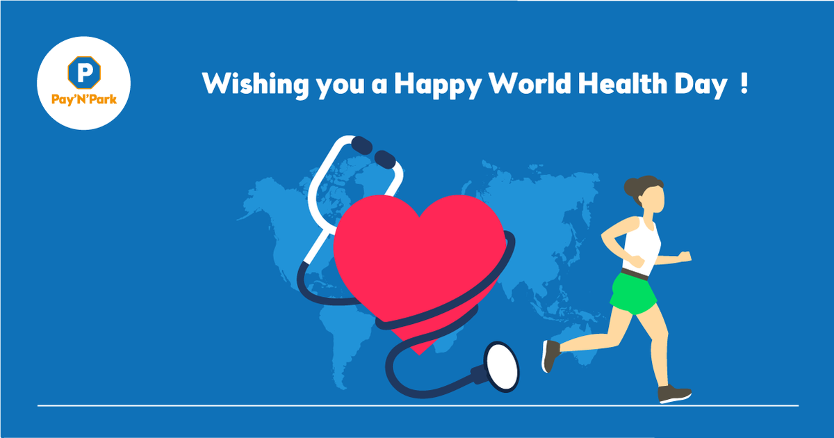 PayNParkApp's tweet photo. This World Health Day, park your stress away with Pay'N'Park!
#WorldHealthDay #YourHealthMatters #WeParkYourStressAway https://t.co/lVQzfzZoXa
