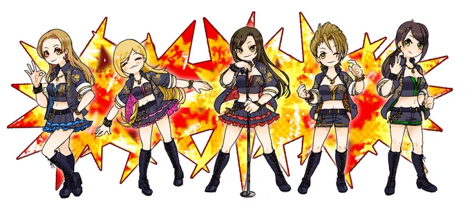 雷舞弩麗守炎! 