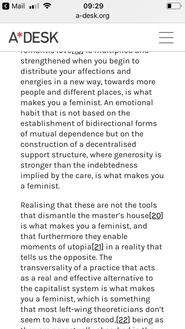 Eva_Rowson's tweet photo. Living a feminist life through trying to make visible all those who make it possible - 🙏 @sfernandezpan for this via #A*desk #toolsofacknowledgment #lamusea #thecompanywekeep https://t.co/jFKAipOX4W https://t.co/RQHje7xplx