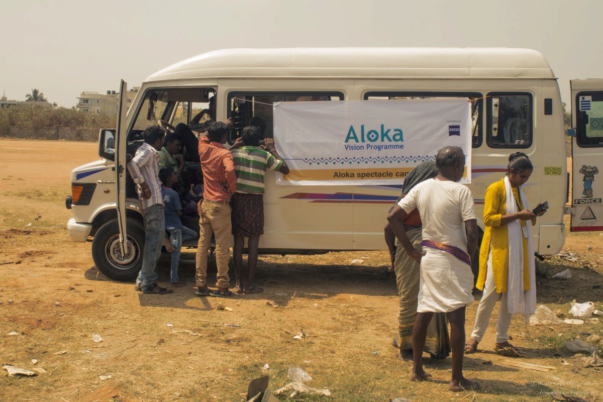 Aloka_VP's tweet photo. We wish you a #HappyWorldHealthDay.
Millions of people in developing countries have no access to proper vision care. Aloka provides eye exams and affordable glasses to Indians in underserved areas. Because our mission is #ClearVisionForEveryone just like WHO's #HealthForAll🙂. https://t.co/3PF5pDhLuG