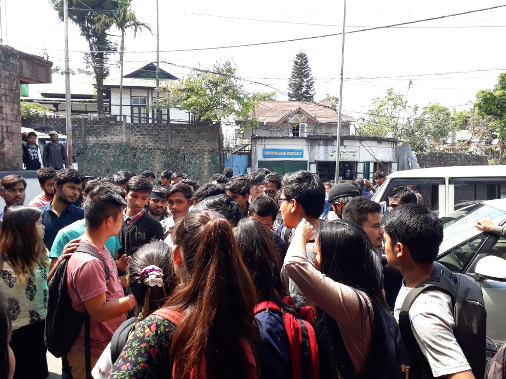 TNationsOpinion's tweet photo. #justiceforDevsharan #NITMZ_DEATH#CORRUPTED_NITMZ_ADMINISTRATION
Strike continues - Day 4, yet there's no sign for Justice from Authority Culprits are roaming free, and laughing at our protest! Shame NIT MIZORAM ADMIN
@ANI @GeetaJnu
@News18Northeast
@narendramodi 
@students_nitmz https://t.co/tZsob8ErU3