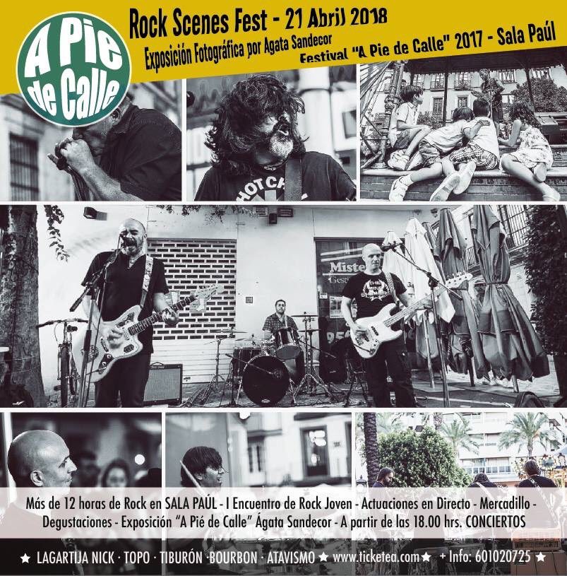 culturaenvivo's tweet image. La bonita exposición fotográfica de  #AgataSandecor estará en #RockScenesFest2018 @SalaPaulJerez @Mira_Jerez @TurismoJerez