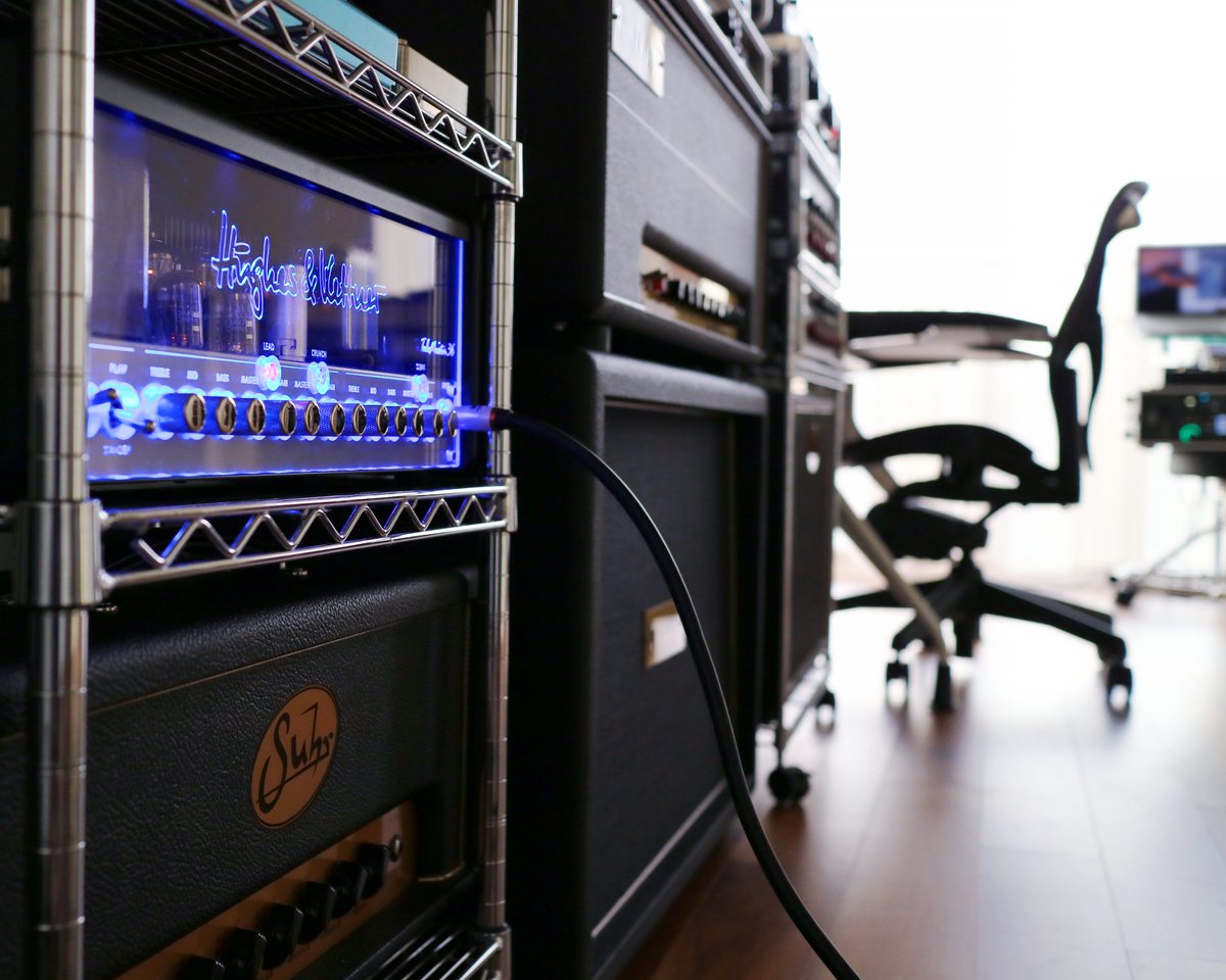 O Labさん 春 模様替え 部屋 楽器 機材 レイアウト オタク 実例 インテリアコーディネート