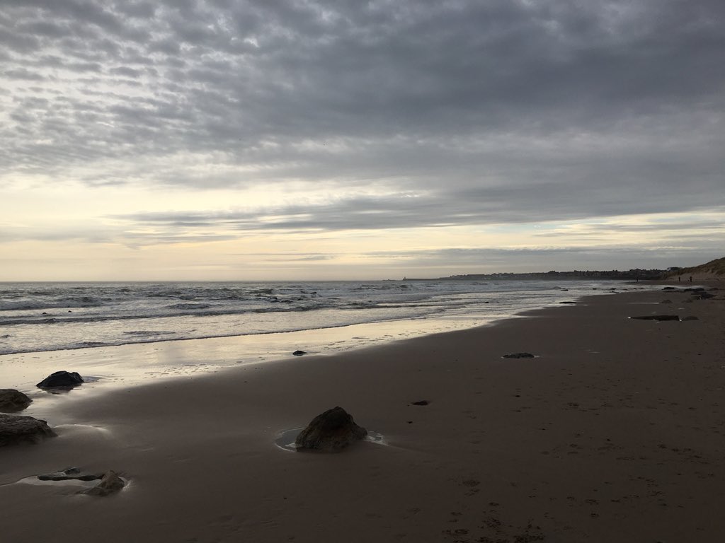 No better way to start the day than a run on #bamburghbeach 🏃🏼‍♀️ #northumberland