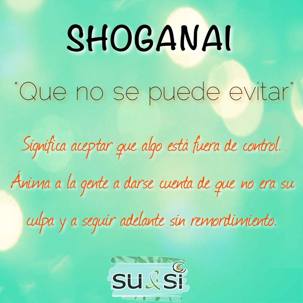 Su&Si on X: #Shoganai es una de las muchas hermosas palabras japonesas sin  traducción al español. :) t.co1KWF4Gcr2R t.co9qlZObUtRj   X