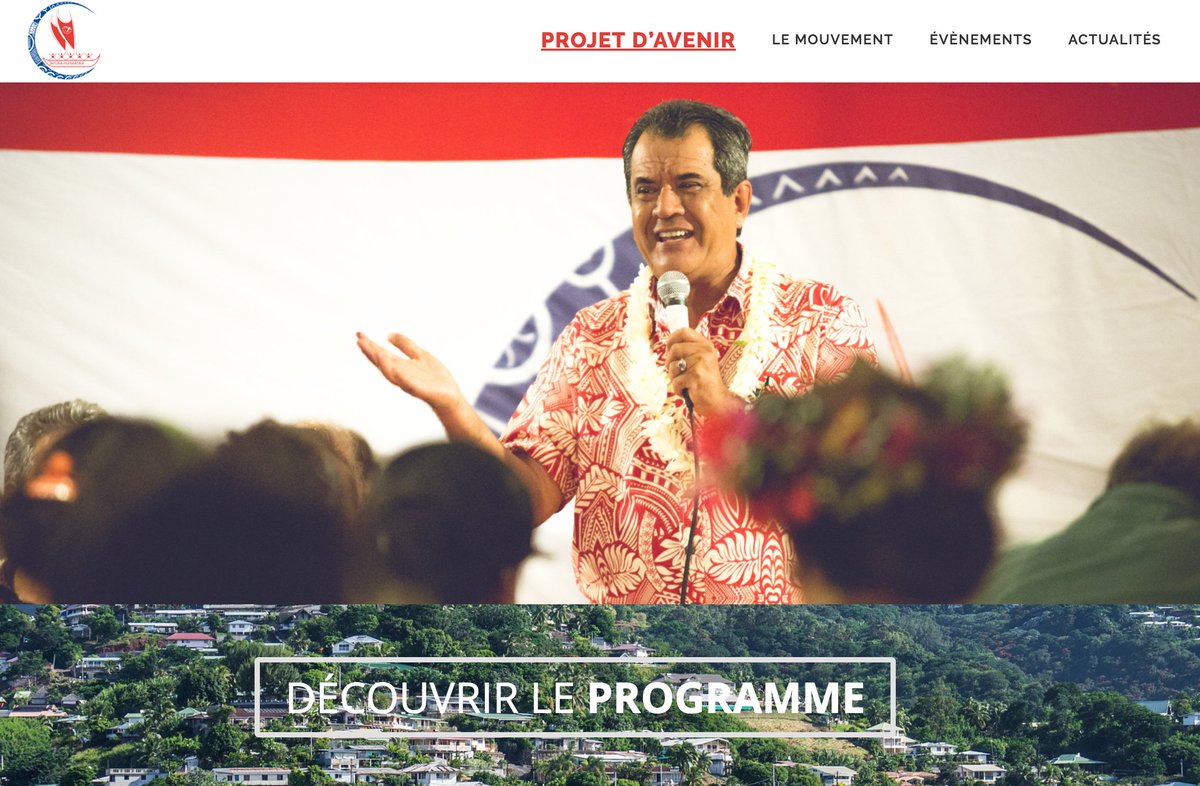 Un projet d'avenir pour vous, pour nous. #ContinuonsEnsemble 
tapura2018.net