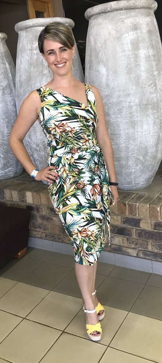 I’m ready for #DAcongress2018  Thank you <a href="/exodus_original/">Exodus_Original_YDE_</a> for another beautiful dress. What an amazing energy at Congress today🎉