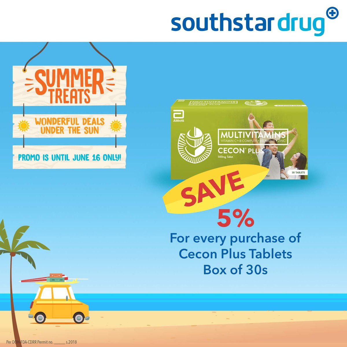 Boost your immune system with Cecon Plus Tablet Box of 30s. Save 5% for every purchase.