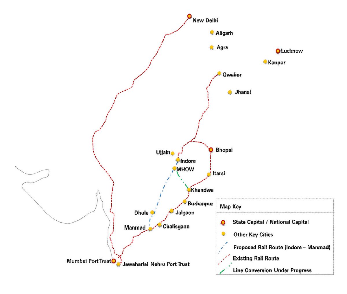 ManmadIndorRail's tweet image. INDORE-MANMAD NEW RAILWAY LINE PROJECT MAP
Source : bit.ly/2JqsgYz

#ManmadIndoreRail #Delhi #Ujjain #Indore #Pithampur #MHOW #Maheshwar #Dhamnod #Julwania #Sendhwa #Barwani #Dhule #Malegaon #Shripur #Manmad #Nashik #JNPT #Pune @JNPort @DgiprDhule @ddinashik @distBarwani